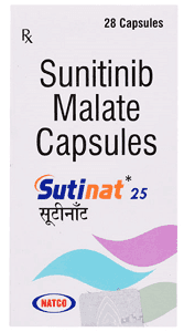 Sutinat 25mg Capsule