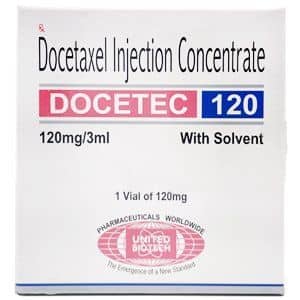 DOCETEC 120MG INJECTION