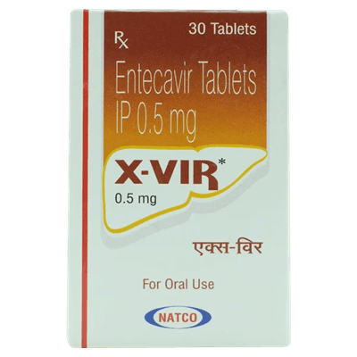 X Vir 0.5mg Tablet
