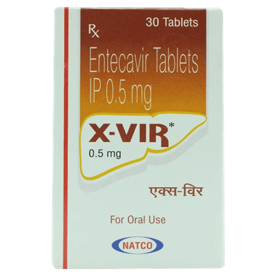 X Vir 0.5mg Tablet