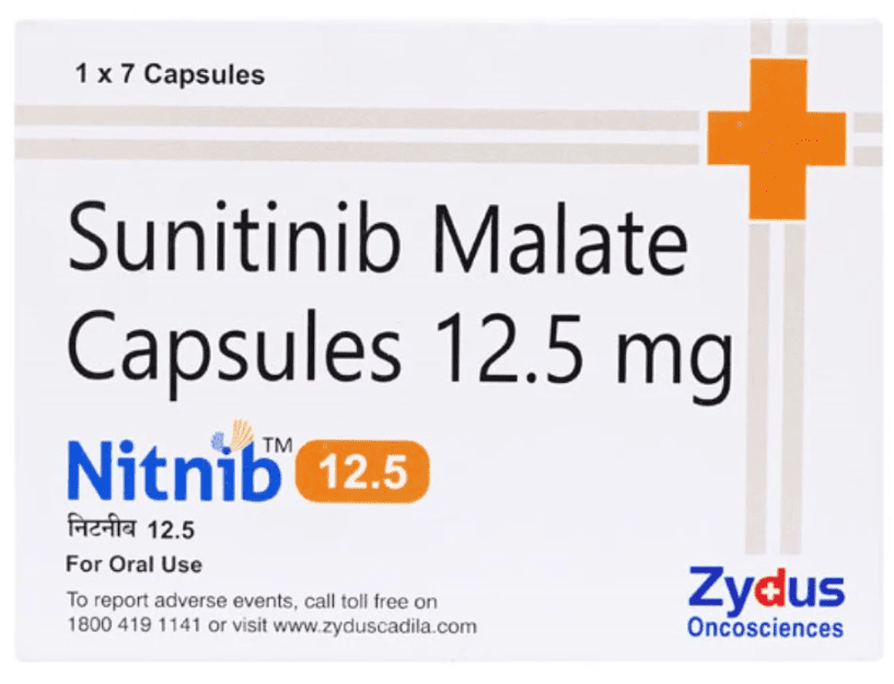 Nitnib 12.5mg Capsule