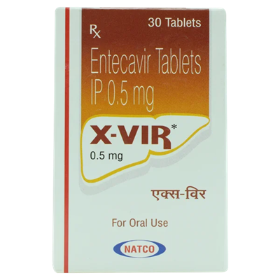 X Vir 0.5mg Tablet