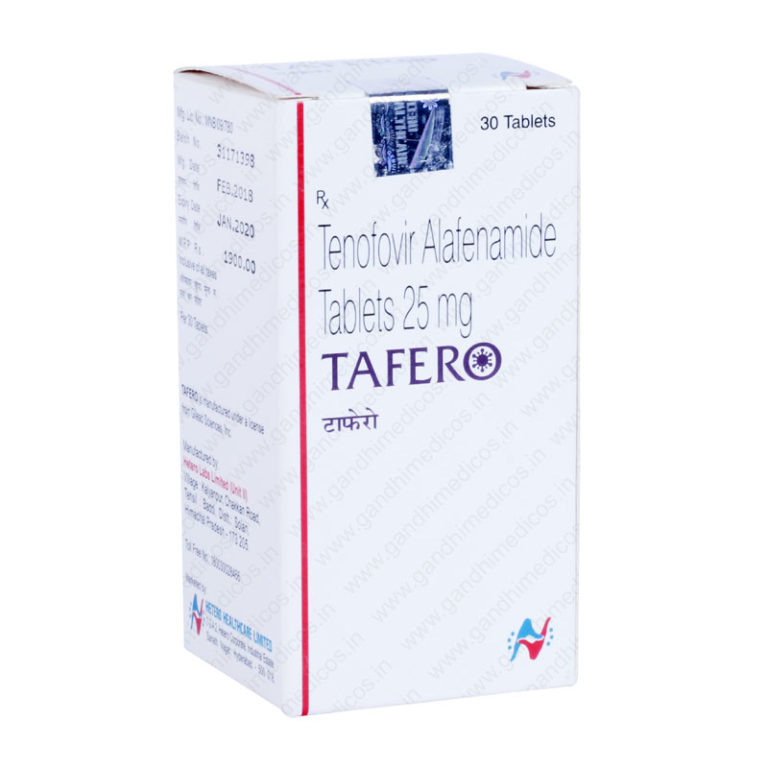 Buy Tafero 25mg (Tenofovir Alafenamide), View Tafero Uses, Side Effects