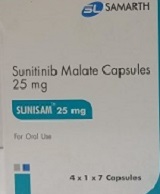 Sunisam 25mg Capsule from Samarth Life Sciences Pvt Ltd