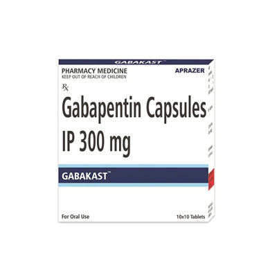 Gabakast - Gabapentin Capsules IP 300mg
