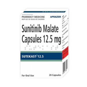 Sutekast-12.5-Bottle-Sunitinib Malate Capsules 12.5 mg